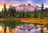 Castle Mountain, Banff National Park, Canada - 1000 el