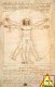 Leonardo da Vinci, Człowiek Witruwiański - 1000 el