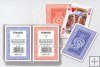 100 % plastik - poker - 2 x 55 Playing cards 100 % plastik - poker - 2 x 55 Playing cards