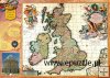 Mapa Wielkiej Brytanii - 1000 el