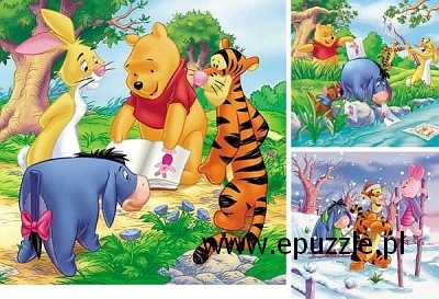 Kubuś Puchatek: Prosiaczek w centrum (Disney) – 3 x 49 el.
