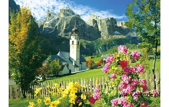 Dolomity, Kościółek - 1500 el.